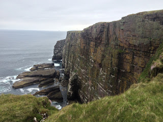 The cliffs were pretty impressive!