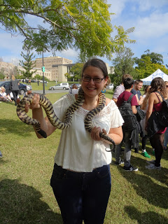 Me and a snake