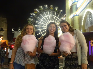 So much candy floss!